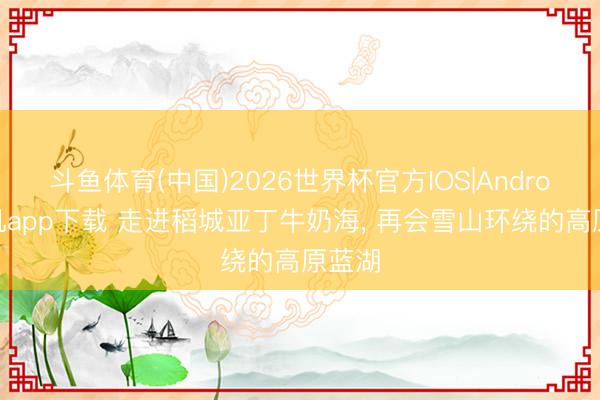 斗鱼体育(中国)2026世界杯官方IOS|Android手机app下载 走进稻城亚丁牛奶海， 再会雪山环绕的高原蓝湖