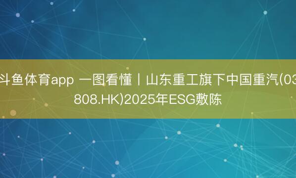 斗鱼体育app 一图看懂丨山东重工旗下中国重汽(03808.HK)2025年ESG敷陈