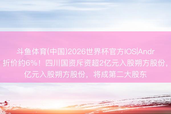 斗鱼体育(中国)2026世界杯官方IOS|Android手机app下载 折价约6%！四川国资斥资超2亿元入股朔方股份，将成第二大股东